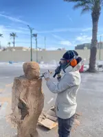 الإسكندرية تختتم فعاليات "سيمبوزيوم الملكة الدولي للنحت"