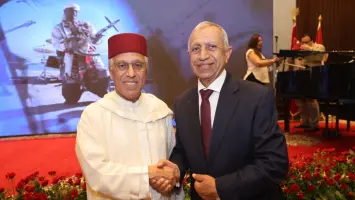 رئيس الأكاديمية العربية يشارك في احتفالية العيد الوطني المغربي بالقاهرة