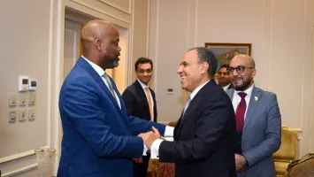 وزير الخارجية يلتقي سكرتير عام منطقة التجارة الحرة القارية الأفريقية