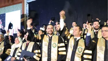 الأكاديمية العربية للعلوم تحتفل بتخريج دفعة جديدة من كلية الدراسات العليا