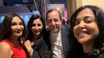 من مهرجان القاهرة السينمائي.. رشا الجندي تهنئ مجد عيد على "كان يا مكان"