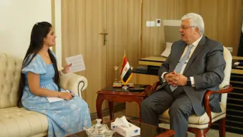 مونيكا رامي تُجري حوارًا خاصًا مع وزير التعليم العالي
