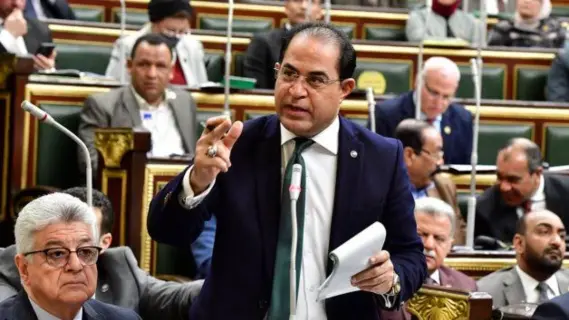 سليمان وهدان يتقدم بطلب إحاطة عاجل بسبب حريق سنترال رمسيس