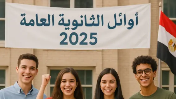 أوائل الثانوية العامة | 33 طالبا بالقائمة ولم يحصل أحد على 100%
