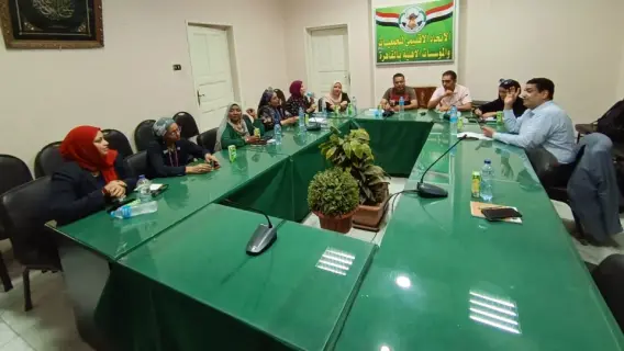 تفاصيل اجتماع لجنة التطوع بالاتحاد الإقليمي للجمعيات الأهلية