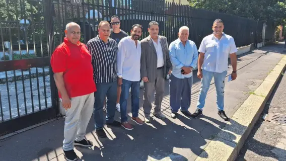 أبناء الجالية المصرية بإيطاليا يدلون بأصواتهم في انتخابات الشيوخ