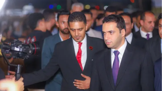 الدكتور محمد بدران يفتتح مقر حزب صوت الشعب في منيا القمح (صور)