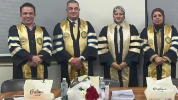 رسالة دكتوراه  تسلط الضوء على الحوكمة الرشيدة ودعم التنمية المستدامة في قطاع الطاقة