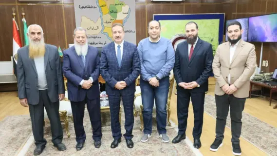 محافظ المنوفية يلتقي وفد حزب النور لبحث سبل التعاون المشترك