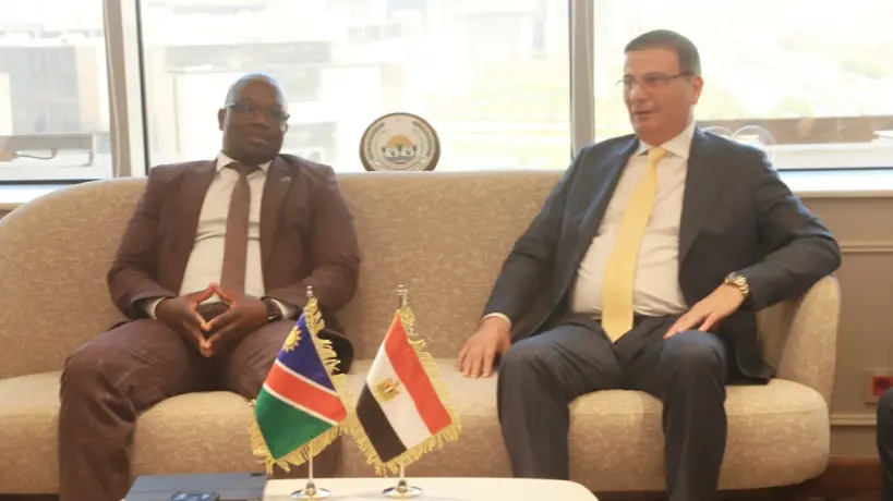 وزير الزراعة يبحث مع وفد برلماني ناميبي تعزيز التعاون في المجال الزراعي بين البلدين