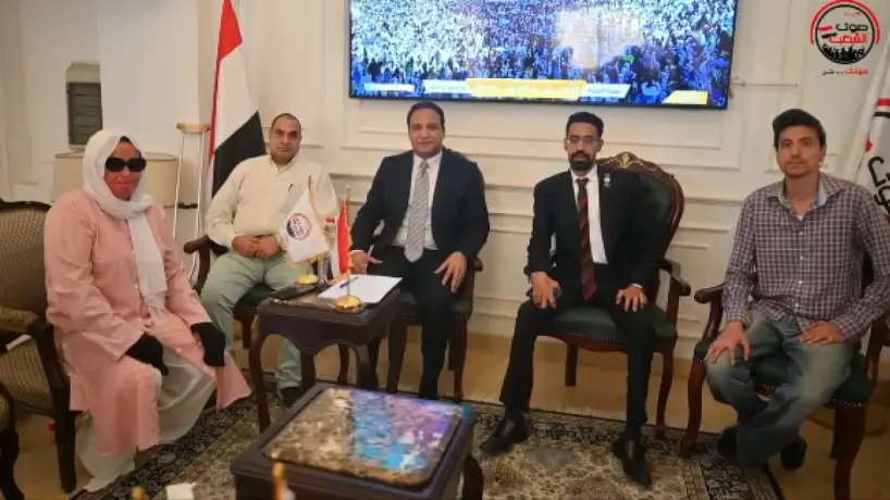 حزب صوت الشعب يبدأ تنفيذ مبادرة تأهيل 1000 شخص من ذوي الهمم (صور)
