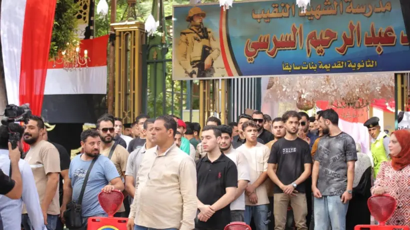 طوابير وحشود أمام لجان الاقتراع في انتخابات الشيوخ 2025 بالمنوفية (صور)