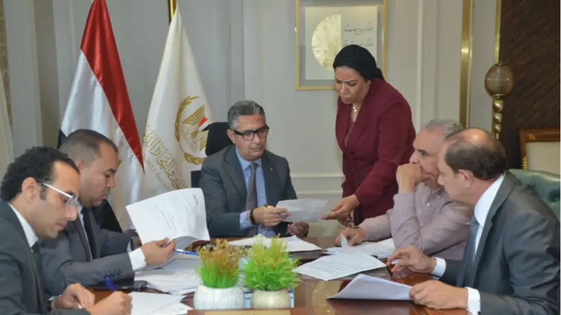 وزير التموين يلتقي بعدد من أعضاء مجلسي النواب والشيوخ