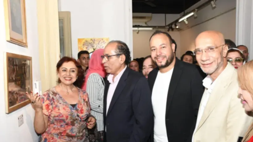 نجاح "بصمة المبدعين" في أتيليه القاهرة بمشاركة الفنانين العرب