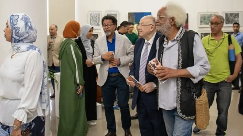 الفنون الجميلة في الجامعة المصرية الروسية تنظم معرض "الفن للجميع"