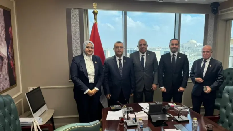 وفد لجنة الطاقة بمجلس الشيوخ يبحث مع وزير الكهرباء ملفات الطاقة