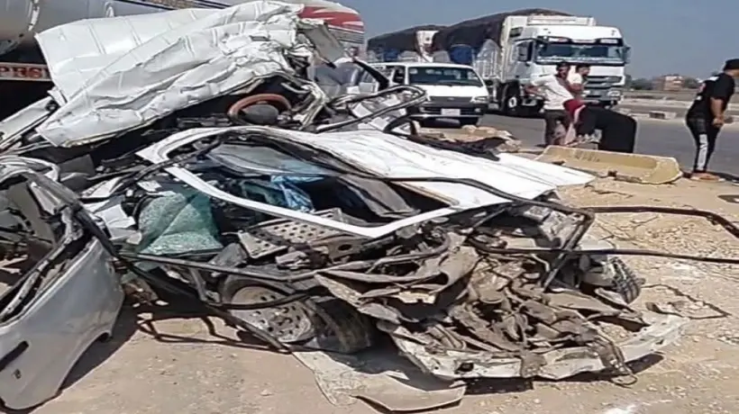 حادث الإقليمي .. مصرع 9 وإصابة 11 في تصادم بالمنوفية