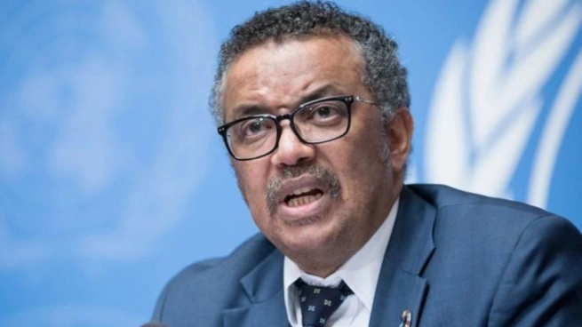 الدكتور تيدروس أدهانوم جيبريسوس المدير العام لمنظمة الصحة العالمية
