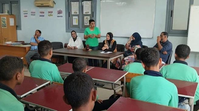 جانب من المبارده